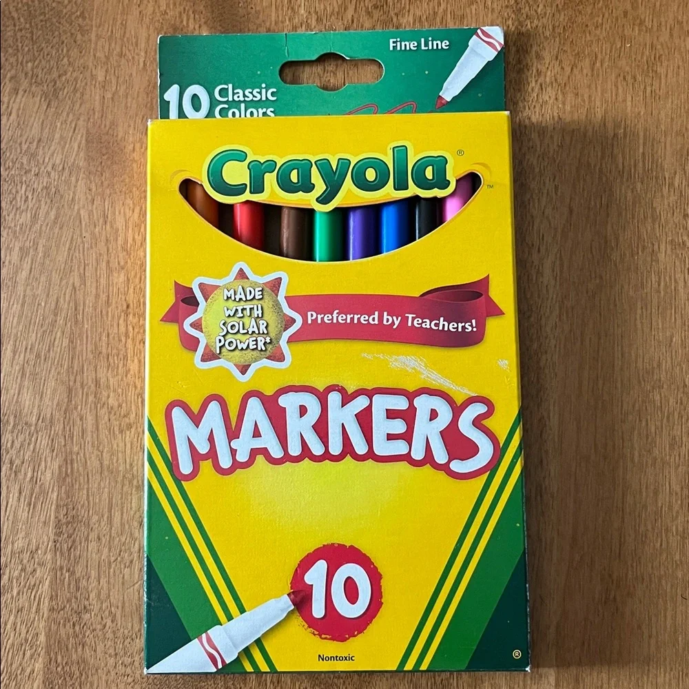 School Supplies Bundle with Crayola Markers and Crayons